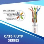 Cat6 network cable 23awg 4pair LSZH F-UTP cable 305m