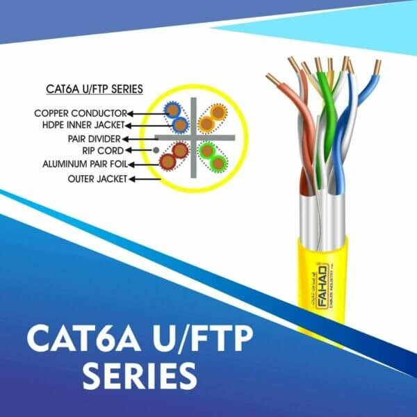 Cat6a U-FTP Network LSZH cable 305m