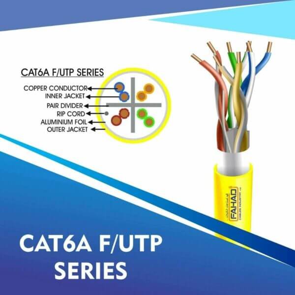 Cat6a F-UTP Network LSZH cable 305m