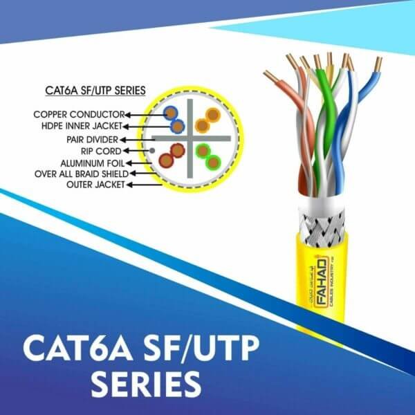 Cat6a SF-UTP Network LSZH cable 305m