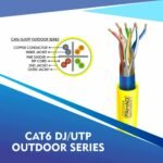 Cat6 network cable 23awg 4pair LSZH DJ-UTP cable 305m