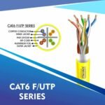 Cat6 network cable 23awg 4pair LSZH F-UTP cable 305m