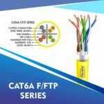 cat6a network cable 23awg 4pair LSZH f-ftp cable 305m