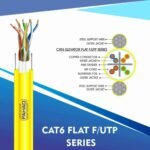 Category 6 Elevator Flat Cable CAT6A ELEVATOR FLAT CABLE F/UTP