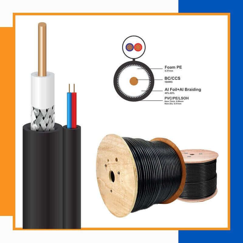 Understanding Coaxial Cables tmt: A Comprehensive Guide 4 RG59 coaxial cable 305m
