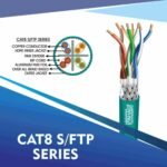 contact us cat8 network cable 23awg 4 Twisted pair S-FTP 305m cat6 23awg sftp ethernet solid cables