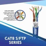 Portfolio cat8 network cable 23awg 4 Twisted pair S-FTP 305m
