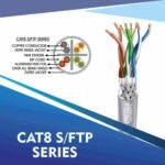 cat8 network cable 23awg 4 Twisted pair S-FTP 305m