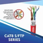 cat8 network cable 23awg 4 Twisted pair S-FTP 305m