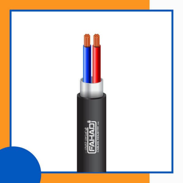 2 core control cable shielded outdoor 10 to 24 awg 305m