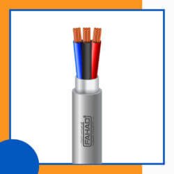 3 core control cable shielded pvc 10 to 24 awg 305m