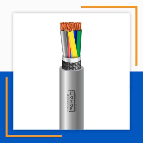 braided power cable Shielded 6 core 1.5mm 305m Power Cable Shielded 6 core Braided 1.5mm 305m