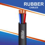 3 core Rubber cable outdoor 16 to 24 awg 305m