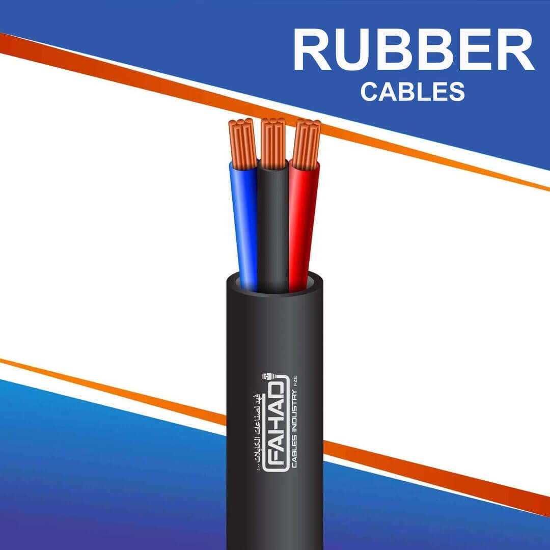 FAHAD-CABLES-RUBBER-CABLE-4 3 core Rubber cable outdoor 16 to 24 awg 305m