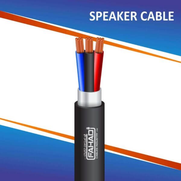 3 core speaker cable shielded outdoor 10 to 24 awg 305m