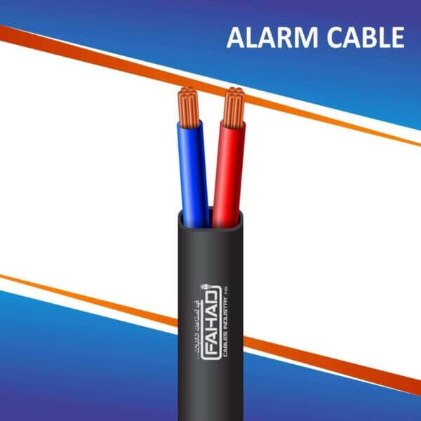 2 core Alarm Cable flat outdoor 10 to 24 awg 305m