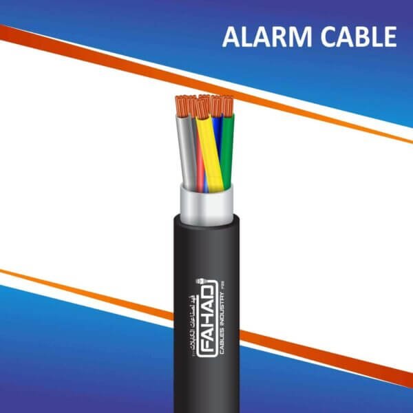 6 core Alarm Cable shielded outdoor 10 to 24 awg 305m