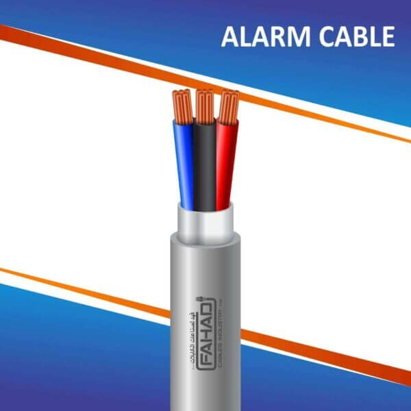 3 core Alarm Cable shielded pvc 10 to 24 awg 305m