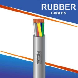 6 core Rubber cable 16 to 24 awg 305m