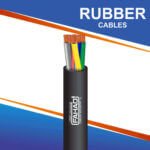 6 core Rubber cable outdoor 16 to 24 awg 305m