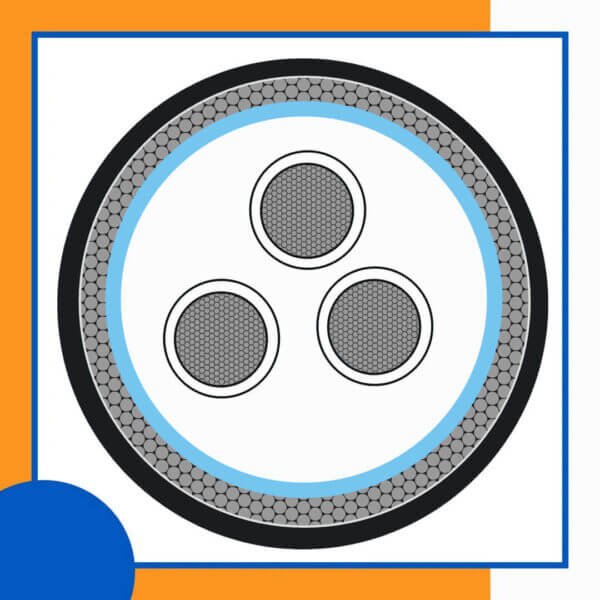 industrial automation cables 3 core Shielded BC Outd 1.5mm 3 core Rubber cable 16 to 24 awg 305m