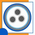 3 core Rubber cable 16 to 24 awg 305m