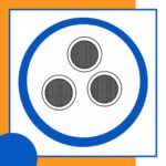 3 core Rubber cable 16 to 24 awg 305m