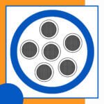 6 core Rubber cable 16 to 24 awg 305m