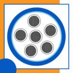 6 core Rubber cable 16 to 24 awg 305m