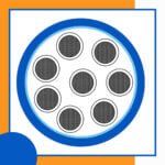 8 core Rubber cable 16 to 24 awg 305m