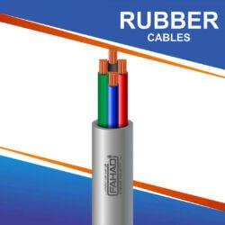 4 core Rubber cable 16 to 24 awg 305m