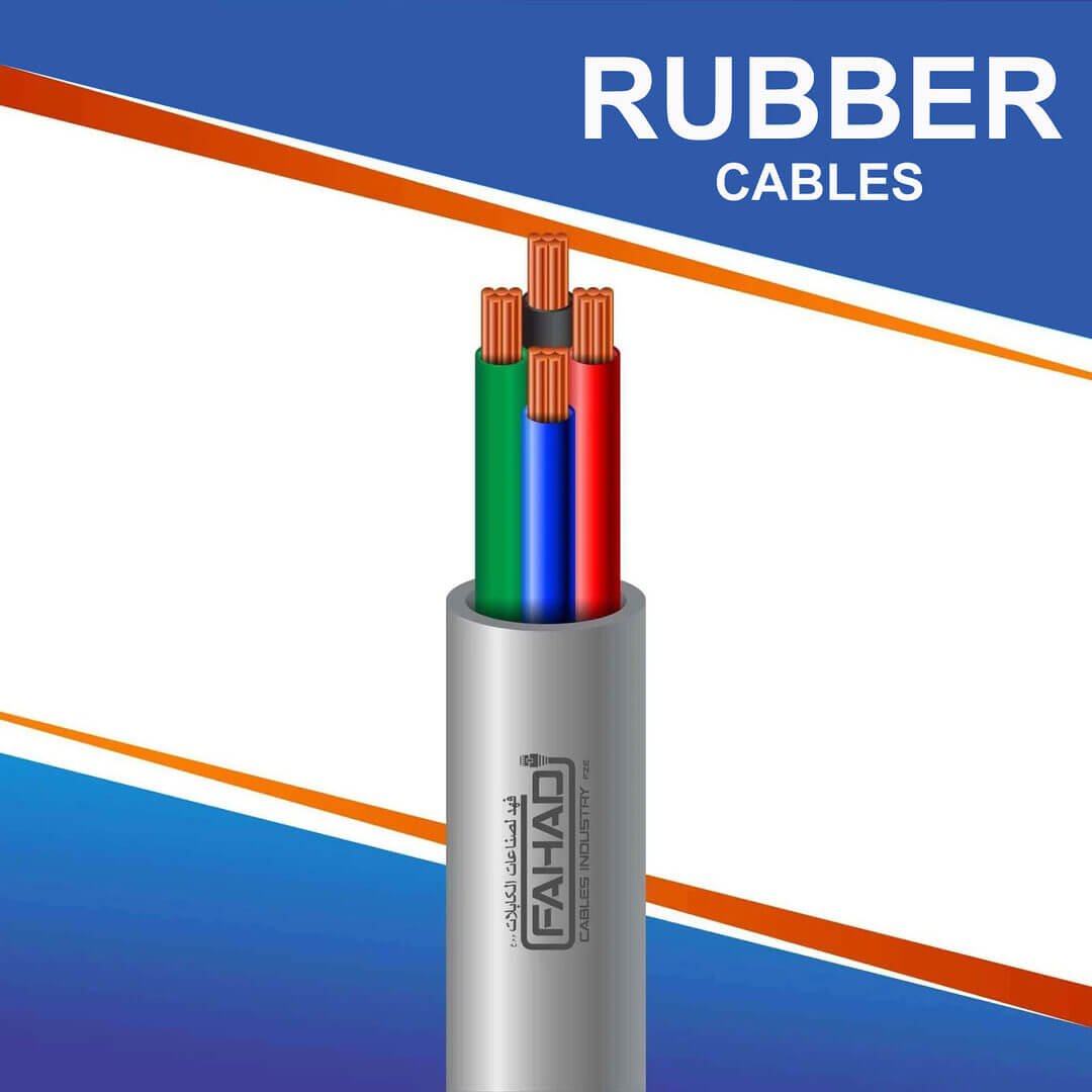 fahad-cables-rubber-cable-4 4 core Rubber cable 16 to 24 awg 305m