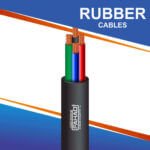 4 core Rubber cable outdoor 16 to 24 awg 305m