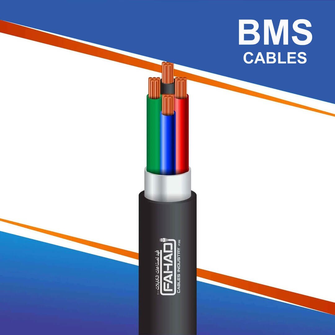 BMS-CABLE-4-CORE-8 4 core BMS Cable shielded outdoor 10 to 24 awg 305m