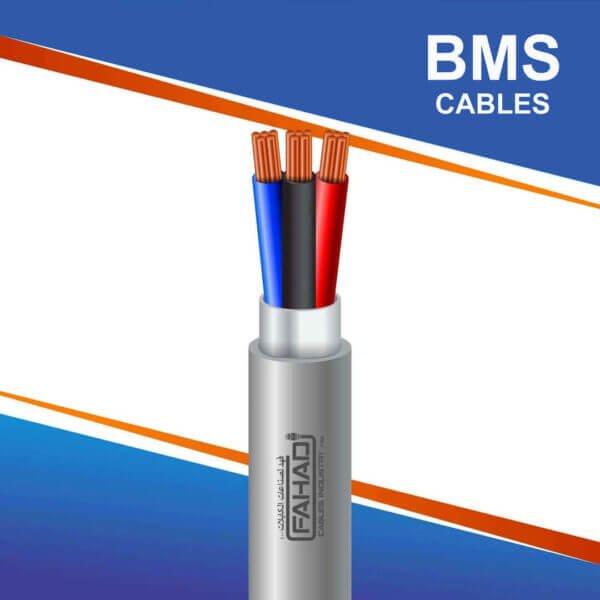 3 core BMS Cable shielded pvc 10 to 24 awg 305m