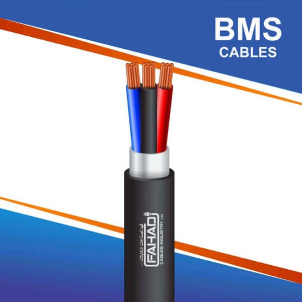 3 core BMS Cable shielded outdoor 10 to 24 awg 305m