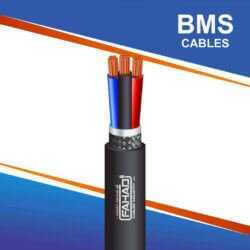 3 core BMS Cable braid shielded PE outdoor 10 to 24 awg 305m