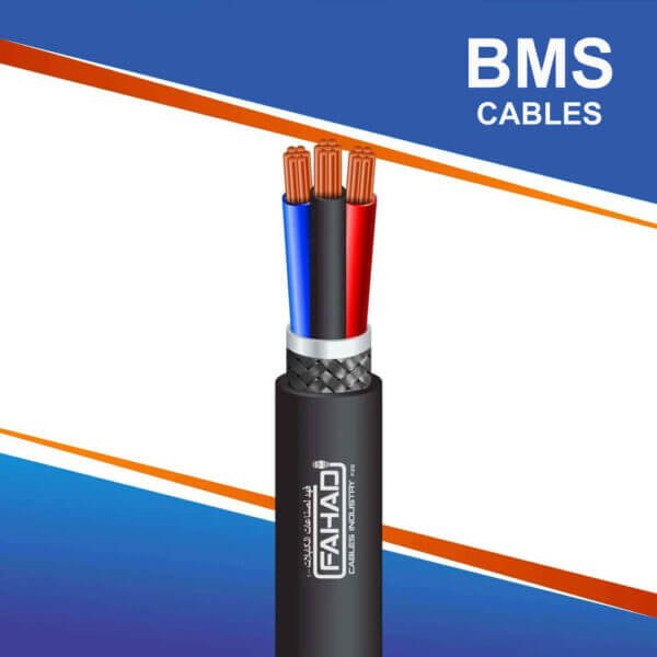 3 core BMS Cable braid shielded PE outdoor 10 to 24 awg 305m