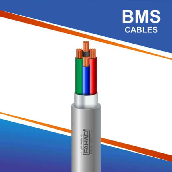 4 core BMS Cable shielded pvc 10 to 24 awg 305m