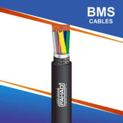 6 core BMS Cable braid shielded PE outdoor 10 to 24 awg 305m