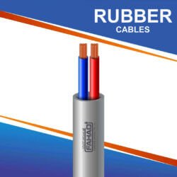2 core Rubber cable 16 to 24 awg 305m