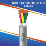 8 core multi-conductor Cable shielded pvc 10 to 24 awg 305m