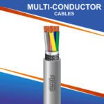 8 core multi-conductor Cable braid shielded pvc 10 to 24 awg 305m