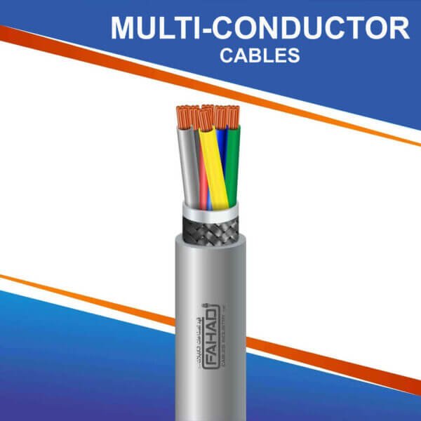 8 core multi-conductor Cable braid shielded pvc 10 to 24 awg 305m