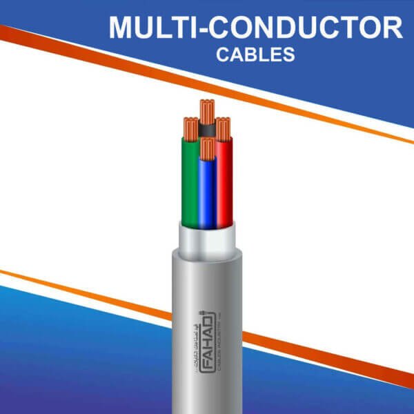 4 core multi-conductor Cable shielded pvc 10 to 24 awg 305m