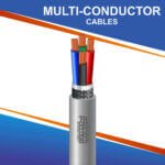 4 core multi-conductor Cable braid shielded pvc 10 to 24 awg 305m