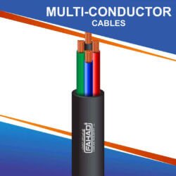 4 core multi-conductor Cable outdoor 10 to 24 awg 305m