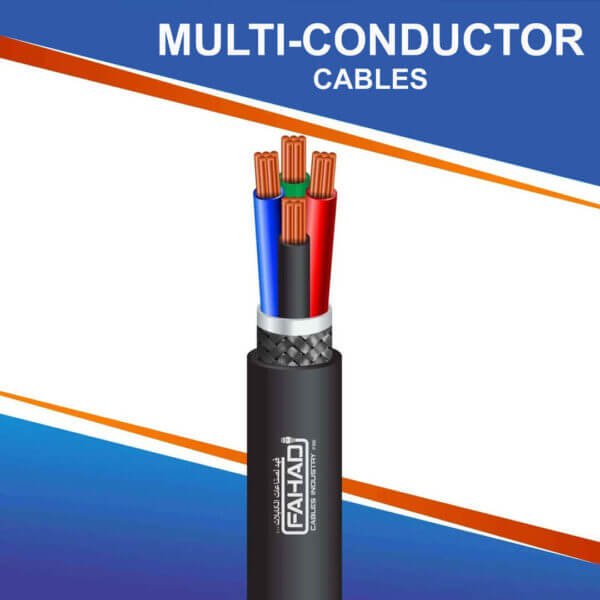 4 core multi-conductor PE Cable braid shielded outdoor 10 to 24 awg 305m