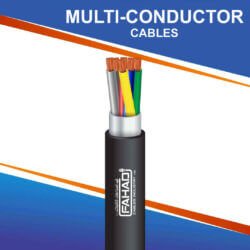 6 core multi-conductor Cable shielded outdoor 10 to 24 awg 305m
