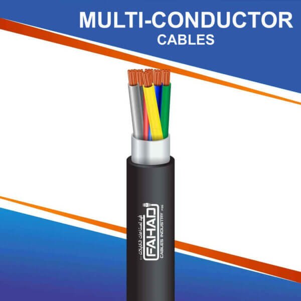 6 core multi-conductor Cable shielded outdoor 10 to 24 awg 305m